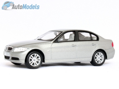 bmw-3-series-sedan-2005-e90-silver-cararama