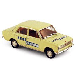 Seat 124 Un Milion jaune 1969